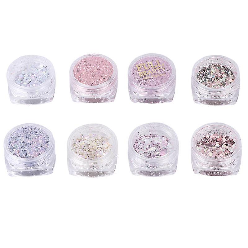 8pcs Diy Manicure Decor