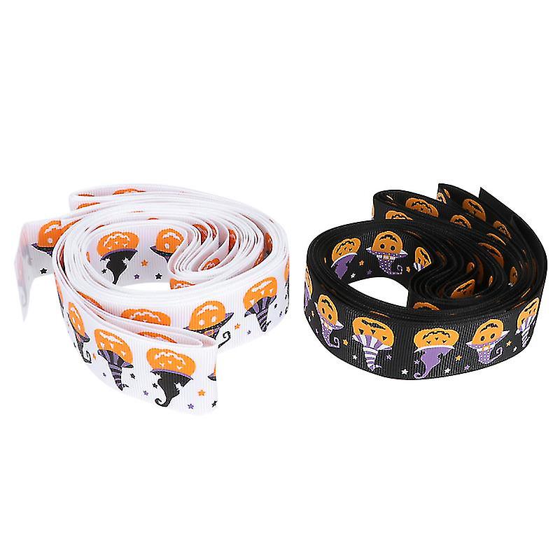 2pcs Halloween Ribbon For Halloween Decorations