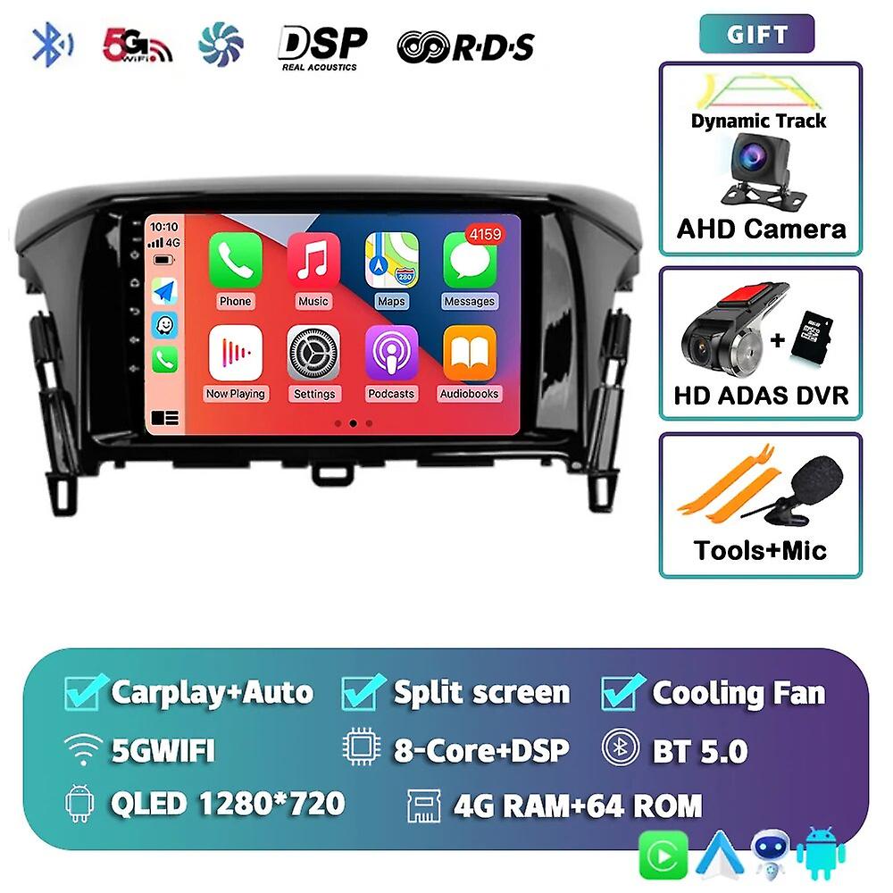 Android 13 Carplay Auto Wifi+4g Car Radio For Mitsubishi Eclipse Cross 1 2017-2021 Multimedia Gps Player Stereo 2din Head Unit