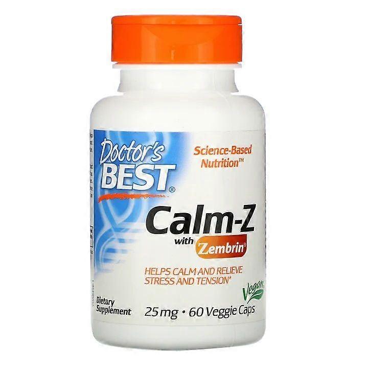 Doctor's Best Calm with Zembrin 25mg Vcaps 60