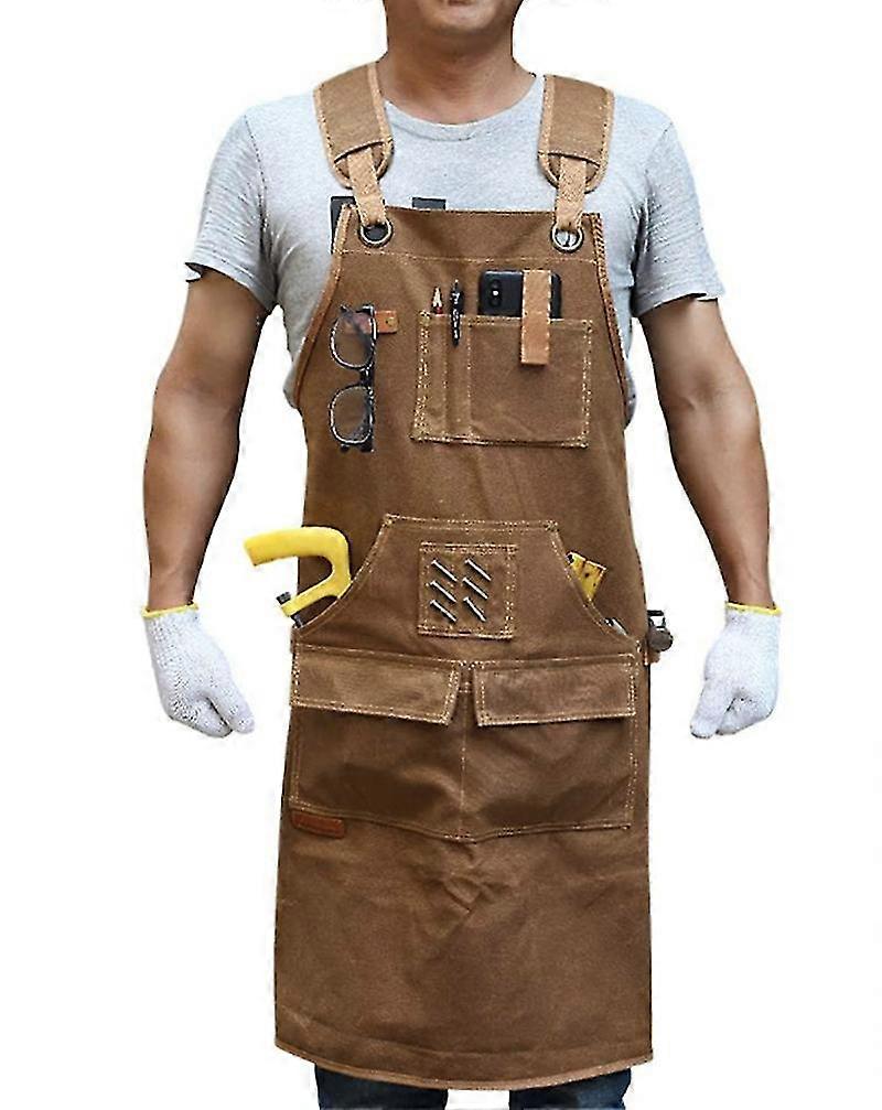 Woodworking Aprons With 9 Tool Pockets