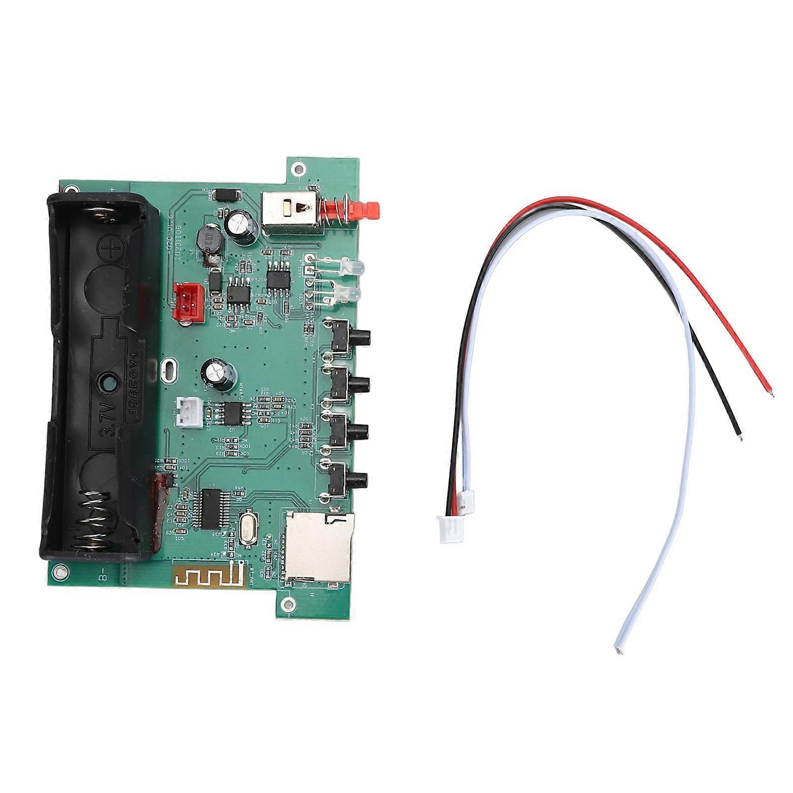 Bluetooth Sound Decoder Board Typ C Solar Lade Multifunktionale Stereo Empfänger Modul für DIY