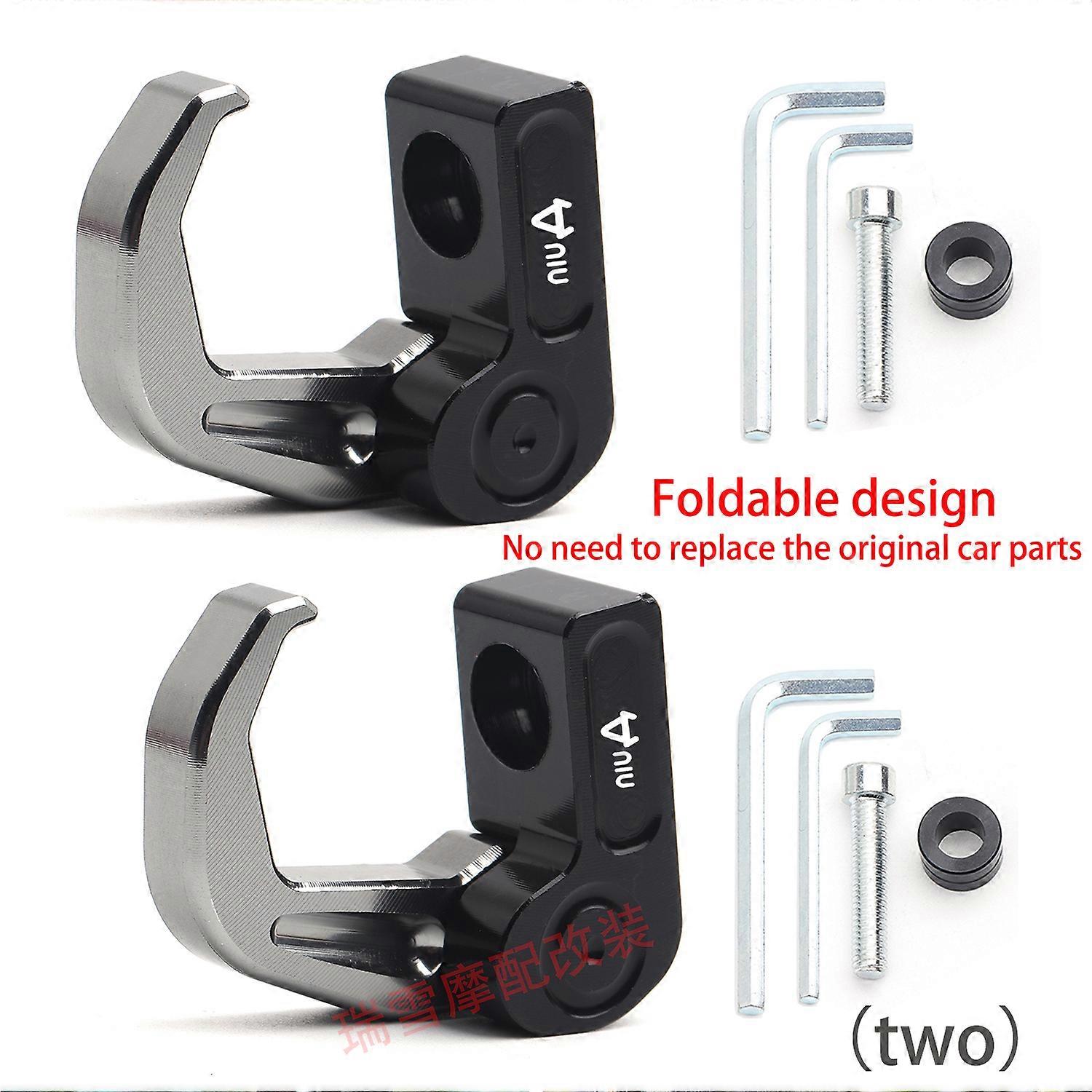 For Niu Uqi/u+b/u1d/uqis U Series General Purpose Electric Vehicle Hook Eagle Claw Hanger Aluminum Alloy Folding Hook