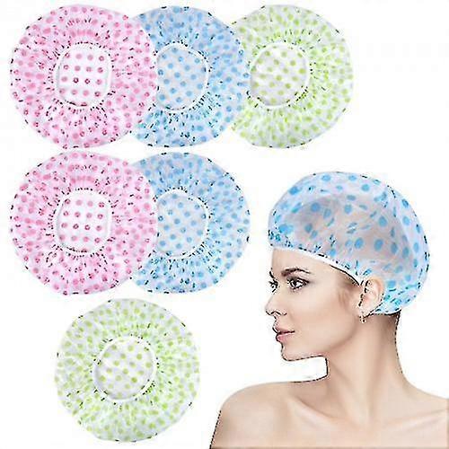 Gorros de ducha 6 piezas