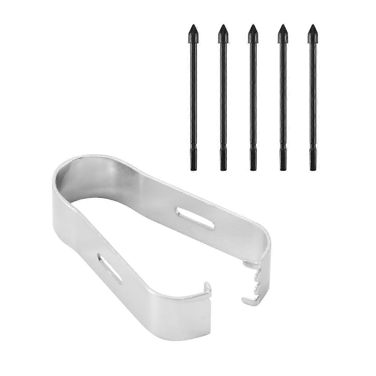 5 Pcs Stylus Refill Replacement Stylus Touch Pen Tip Substite Nib Galaxy Note20/Note10/Tab S6/Tab S7-Black
