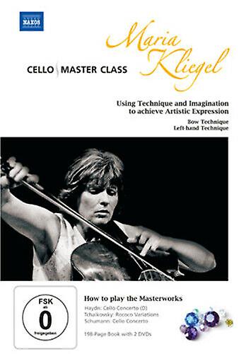 Maria Kliegel Cello Masterclass DVD (2010) Joseph Haydn cert E 2 discs - Region 2