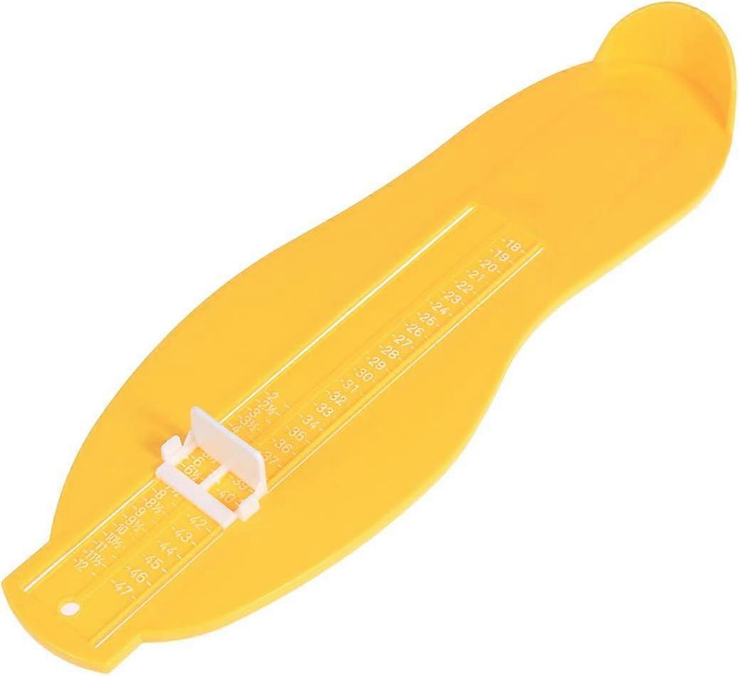 Foot Measuring Device With Millimeter Scale For Length And Width (Yellow)