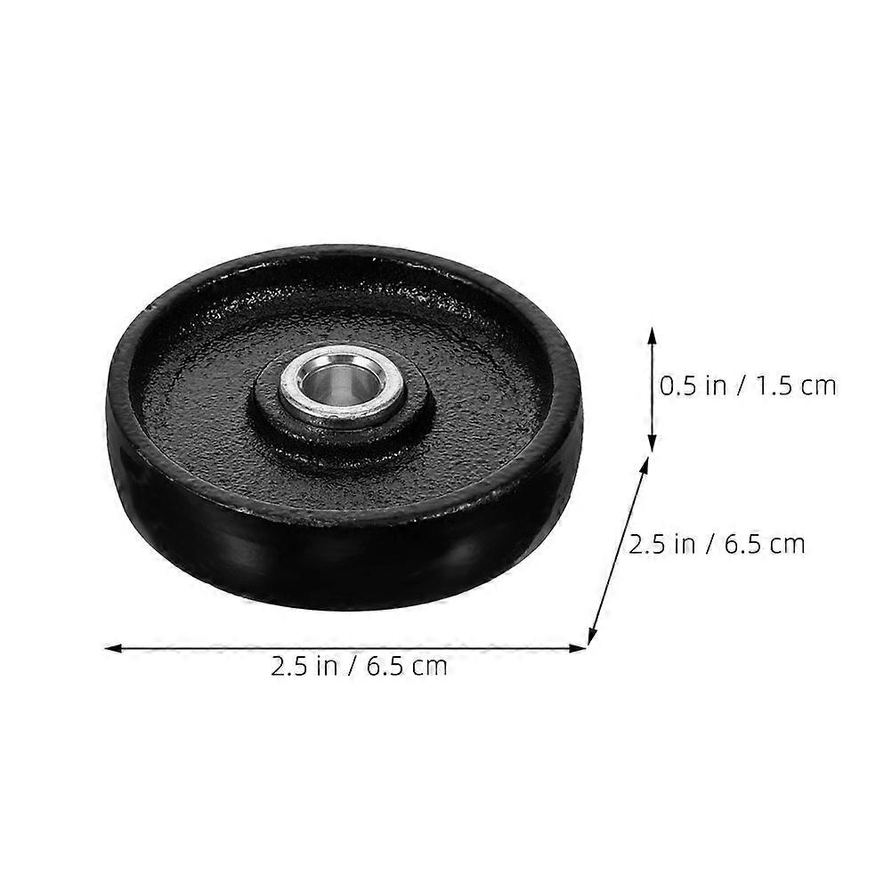 2pcs Jack Load Wheels Jack Bearing Rollers Jack Front Wheels Horizontal Jack Wheels