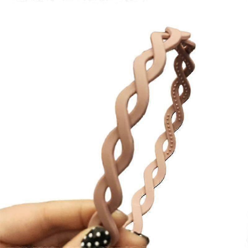 Headband Elegant Plastic Wavy Shape Headband