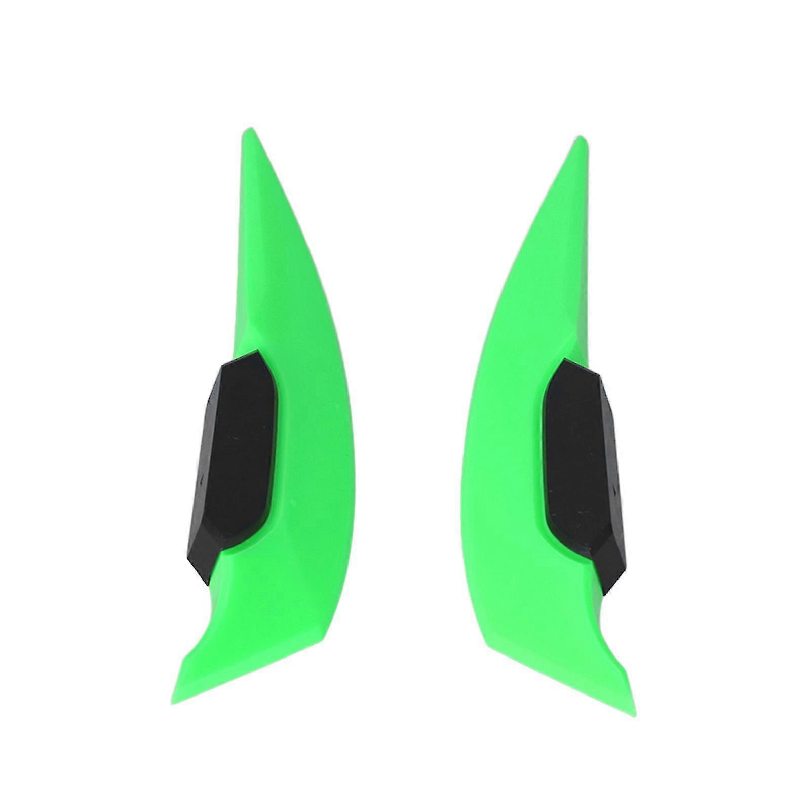 MotorcycleSideWingletSpoiler-GrassGreen(1Pair)