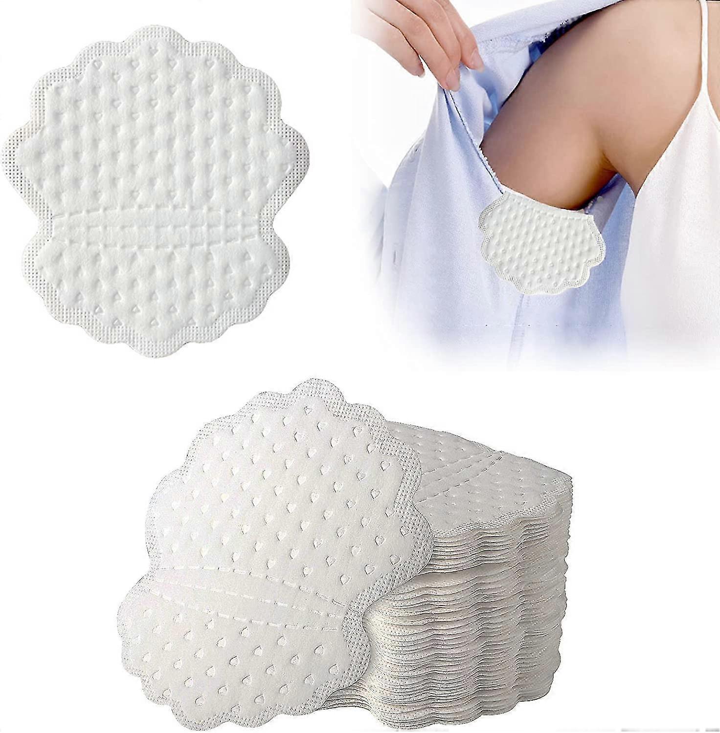 50 قطعة من وسادات العرق تحت الإبط ، وسادات حلوة كبيرة ذاتية اللصق