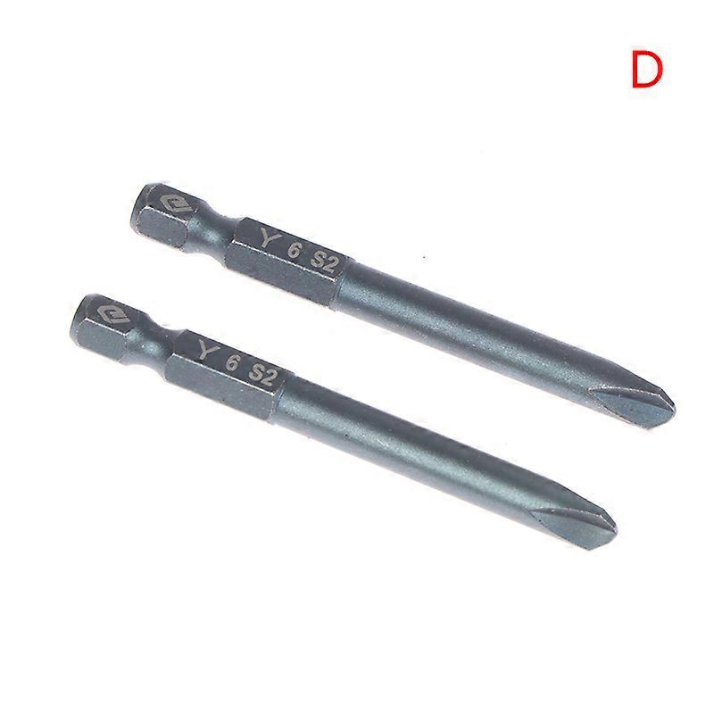 Screwdriver Bit Set Tri-wing Electric Drivers Y Tip Head Y3 Y4 Y5 Y6 Drill Bit For Air Batch Hand Drill Charging Wrench