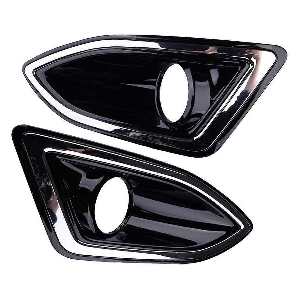 Fog Light Bezel Left & Right Set Fit For Ford Edge 2015 2016 2017 2018