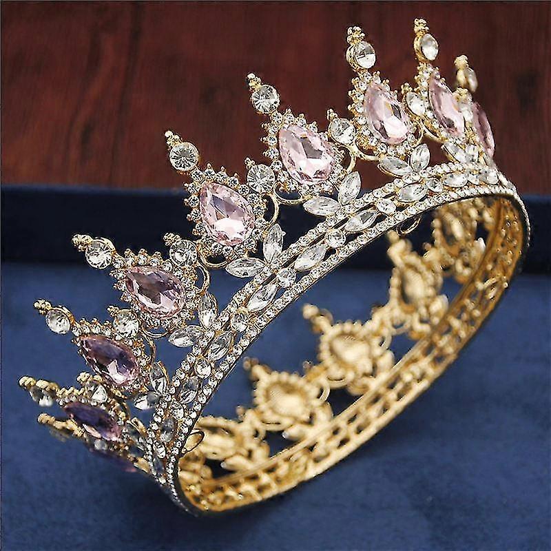 K⭐︎Tiara Amazon.com : ZIFENGXUAN Ladies Crown Tiara for Women Costume