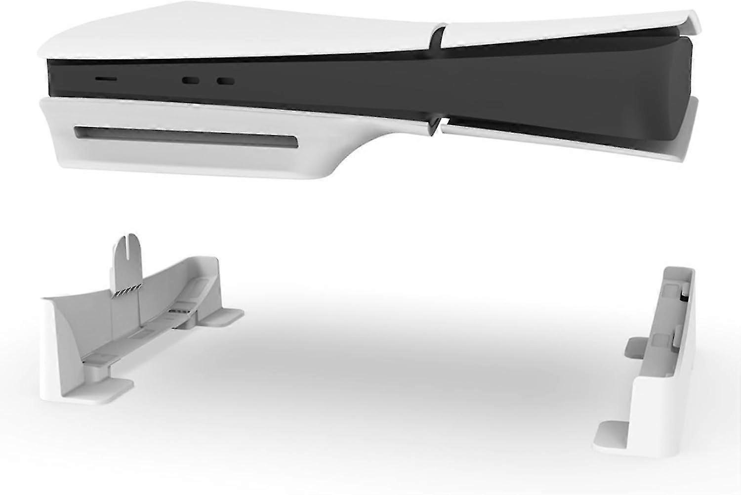 حامل أفقي لقرص وحدة التحكم النحيف PS5 والإصدارات الرقمية ، حامل قاعدة مكتب PS5 النحيف ، ملحقات PS5 النحيفة