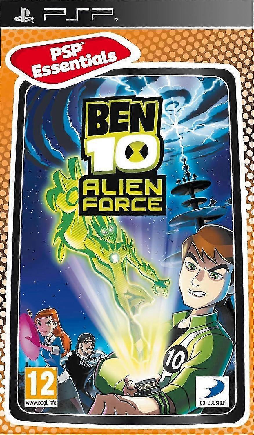 Ben 10 Alien Force (Essentials) PSP Game