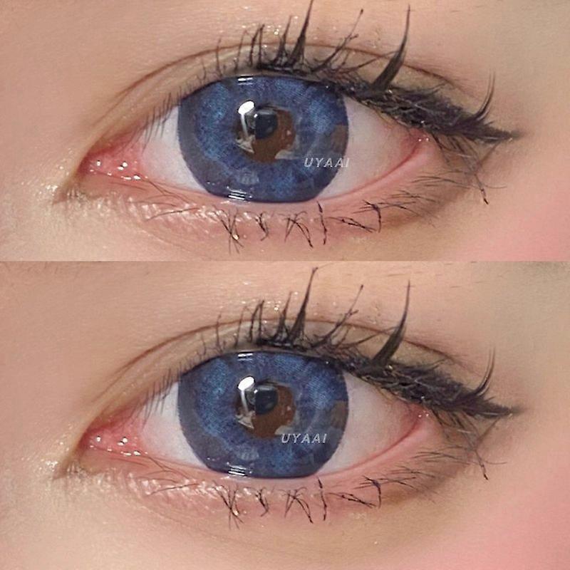 Redkid 1 paio di lenti a contatto colorate Occhi Lenti a contatto Pupille 1 anno Lenti a contatto nero blu Lenti a contatto naturali Grandi occhi