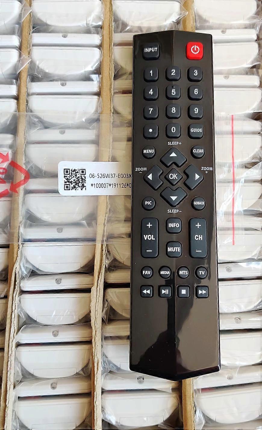 New Remote Control Compatible for TCL Televisions 06-526W37-E003X TV Controller Replacement