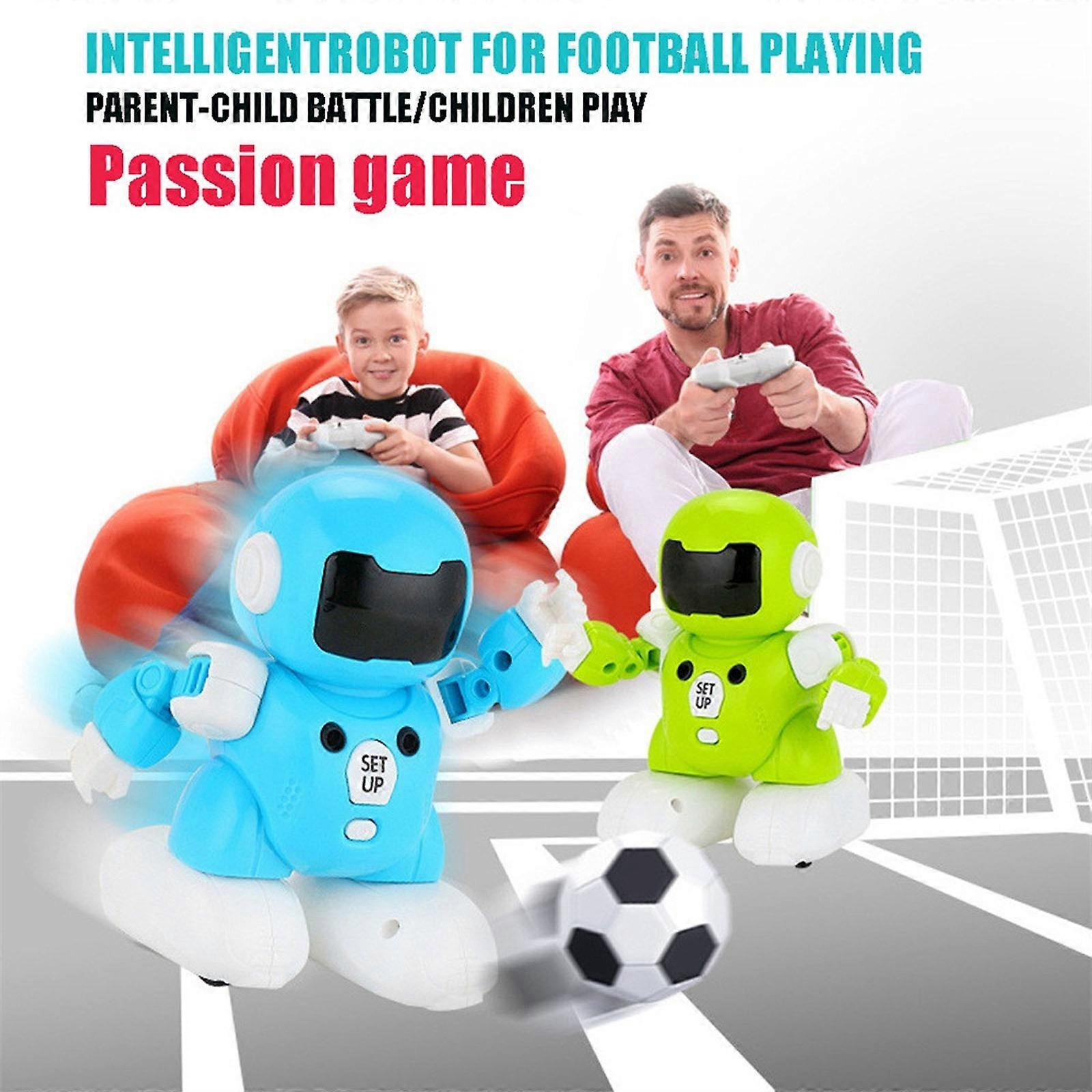Soccer Competition Robot Remote Control RC Robot Toy For Kids 2.4 G Multi-Functional Intelligent Smart Playing Football Robot With 2 Robot Flye2900
