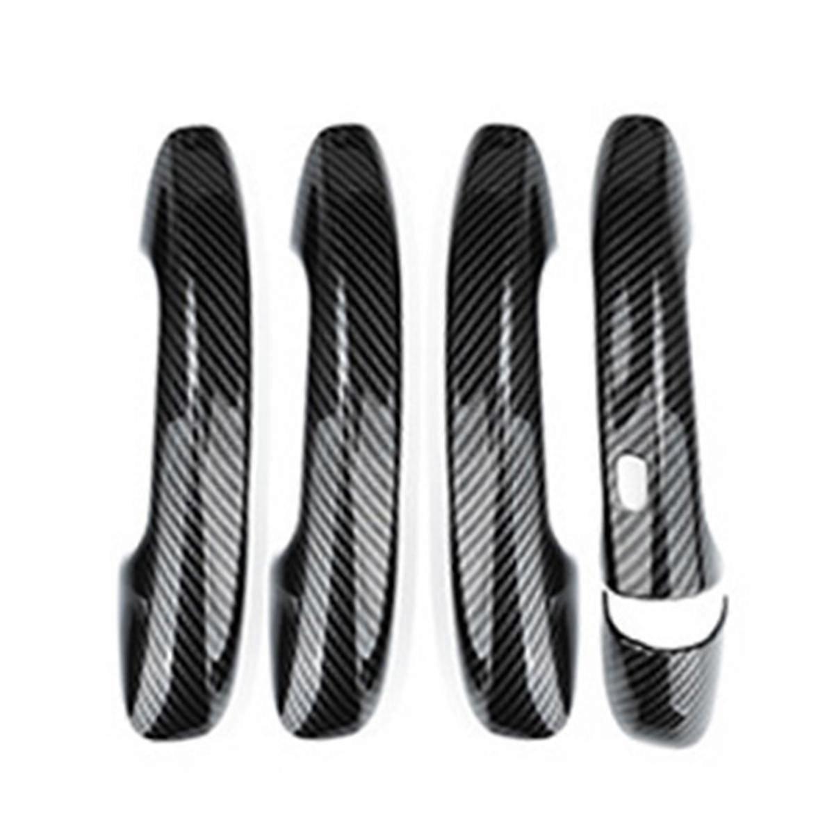 4Pcs Outer Door Handle Cover Trim Stickers for C E GLC GLS CLA GLA W213 W205 X253 2015-2024 A