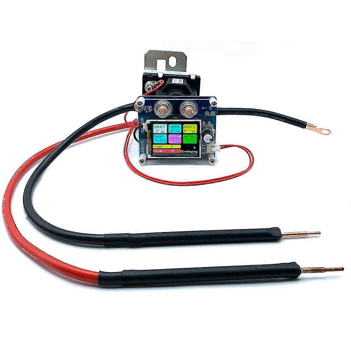 Mini Spot Welder Control Board 5-15v 1500a Double Pulse Portable Digital Display Spot Welder For Diy 18650 Battery