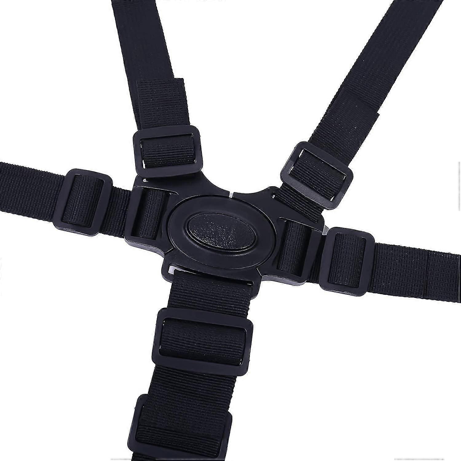 Universal 5 Point Harness Straps, Adjustable For High Chair