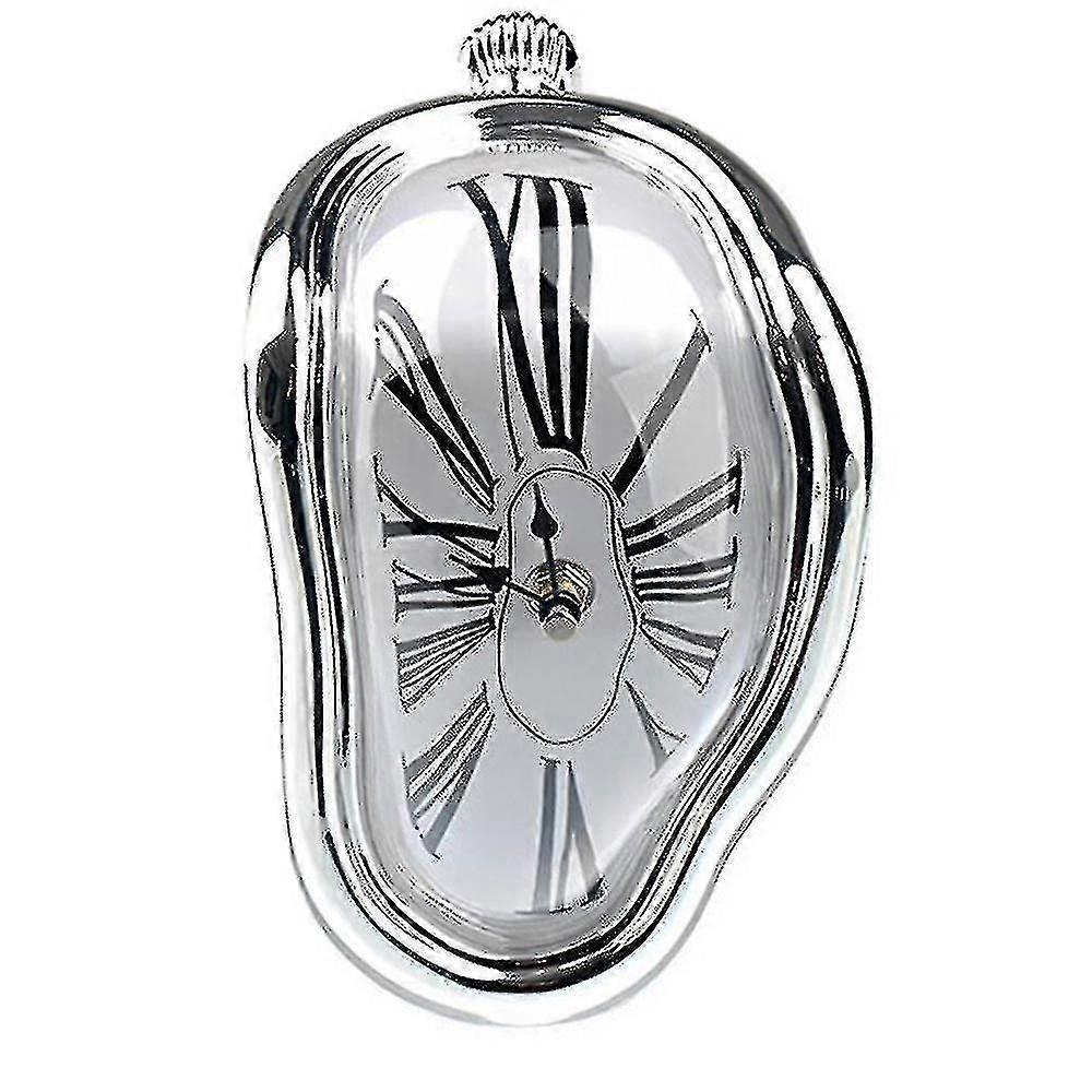 Creative Distorted Wall Clock Surrealist Dali Clock Home Decoration