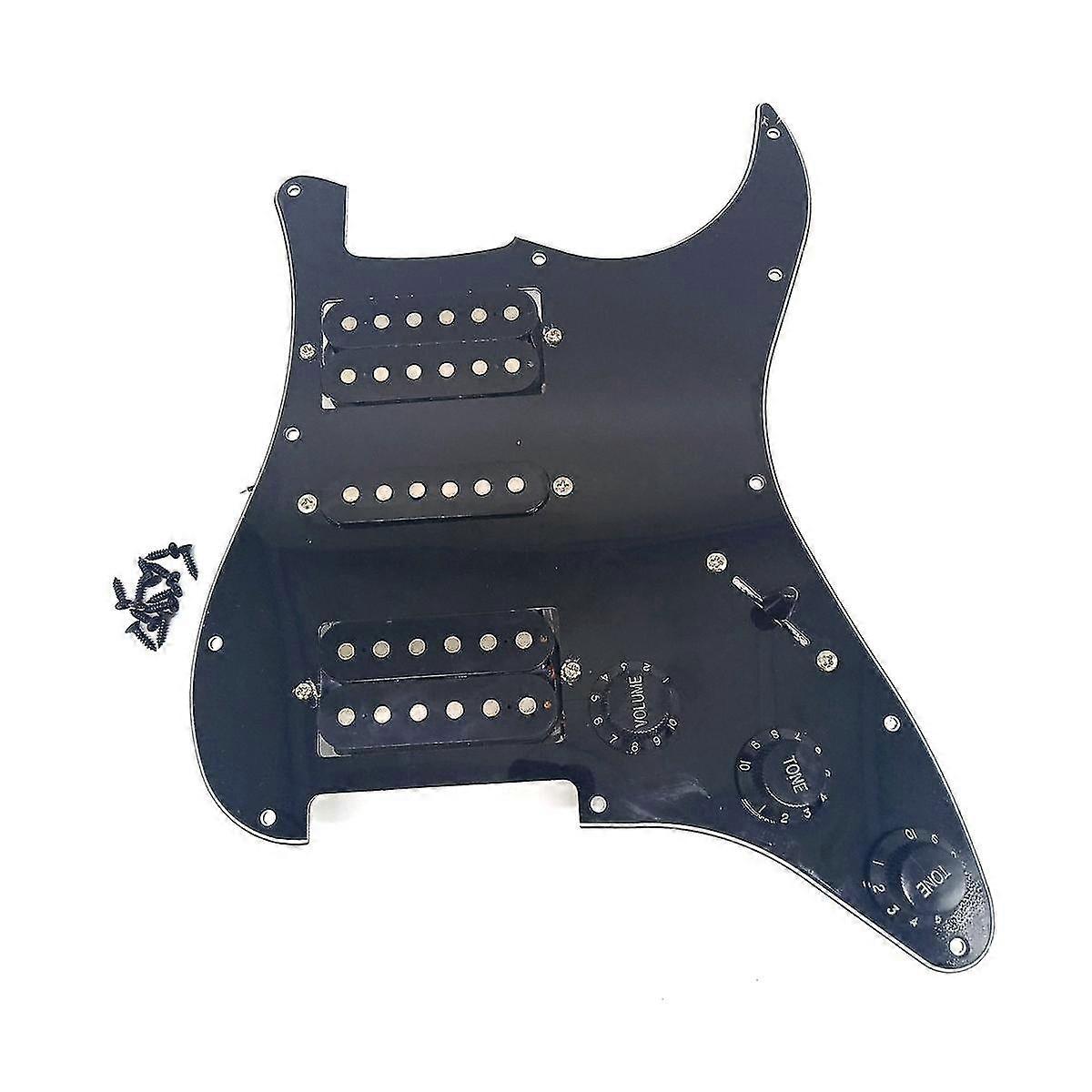 St Sq Double Single Double Panel With Pickup Line Assembly Panel Full Set Electric Guitars Guitar P