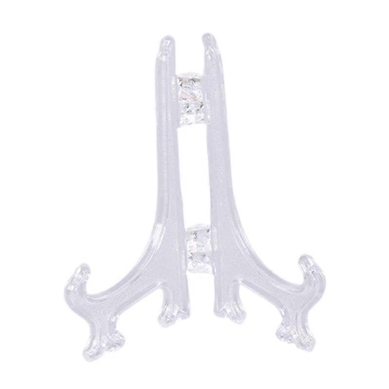 Plate Display Rack Safe Wide Application Triangle Structure Portable Easels Dish Rack Holder for Hotel Kitchen