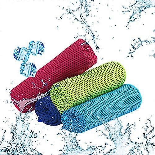 4 kpl Jäähdytyspyyhe, 30x100cm Jäähdytyspyyhe Urheilu & Fitness Jäähdytyspyyhe ulkoiluun, retkeilyyn, jalkapalloon, rantaharjoitteluun