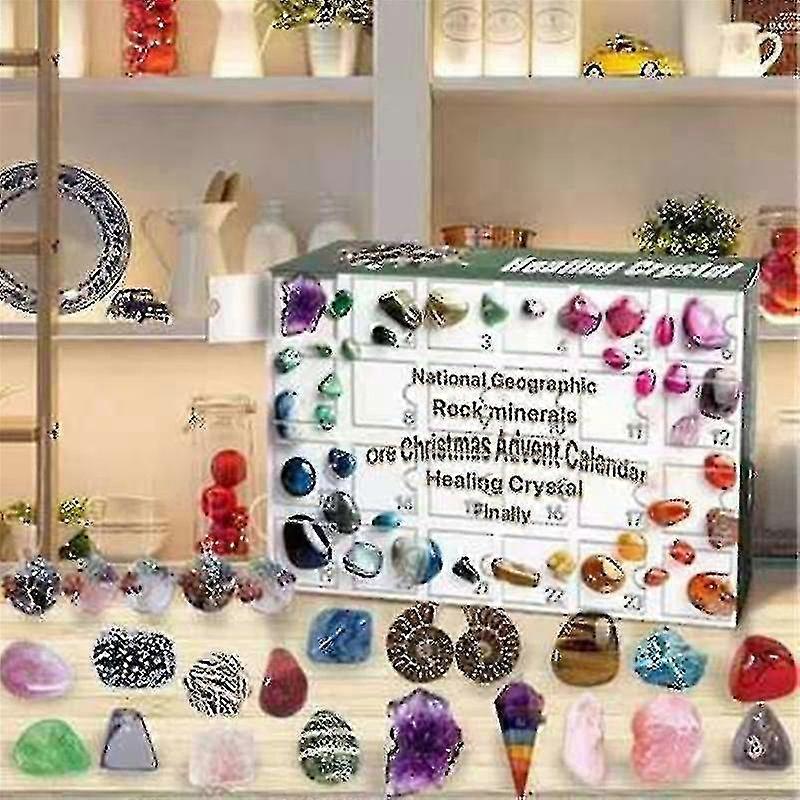 Advent Calendar - Rocks, Minerals Fossils Advent Calendar For Kids Geology Enthusiasts