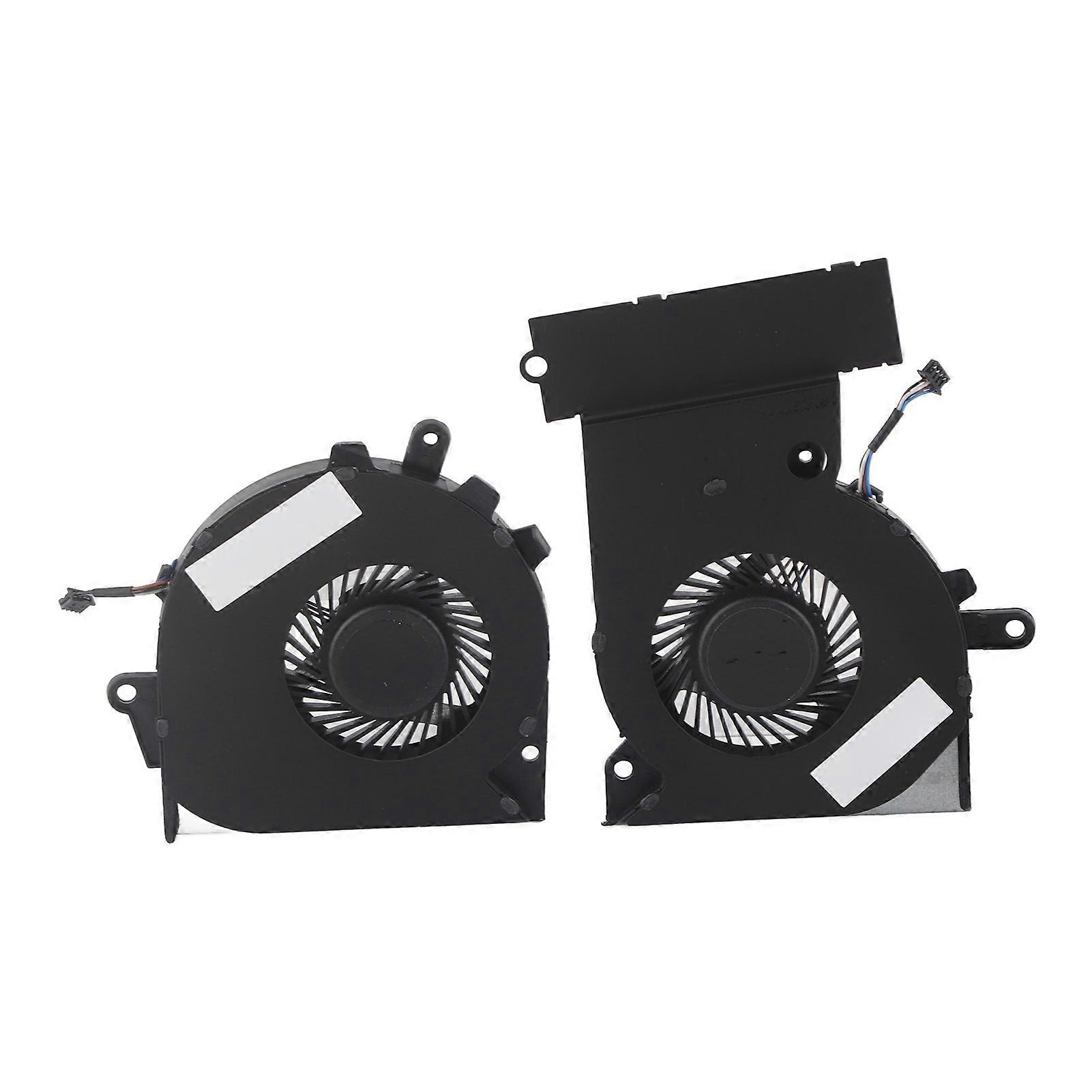 2stk 4pin CPU køling blæser computer sag køler ventilator passer til HP OMEN 15?ce/17?an
