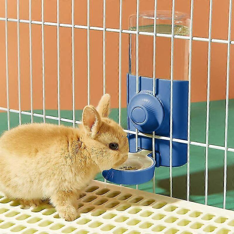 Rabbit Water Dispenser 600ml Hanging Rabbit Automatic Drinker Guinea Pig Feeder Anti-drip Bottle Hamster Feeder Bottle For Rabbit Chinchilla Guinea Pi
