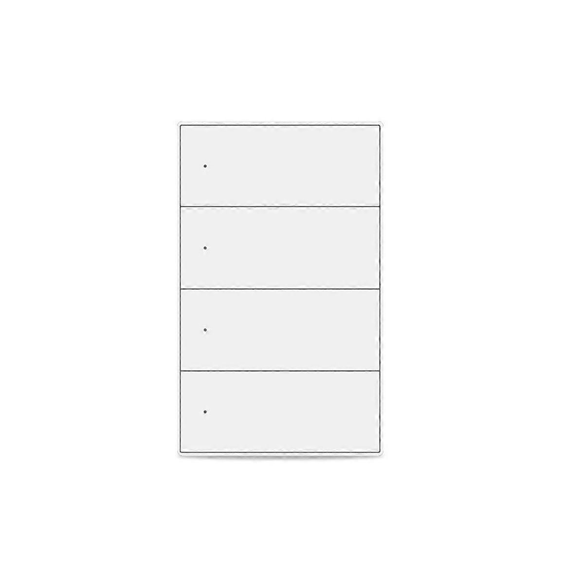 Matter WiFi Smart Switch Wall Light Switch Smart Control 1 2 3 4 6 Gangs Button for APP 4 Way