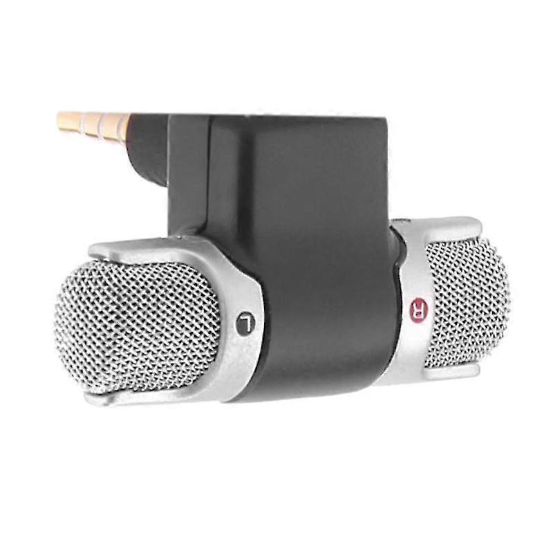 Mini 3.5mm Microphone Portable Stereo Microphone For Phone Recording Microphone For Smartphone