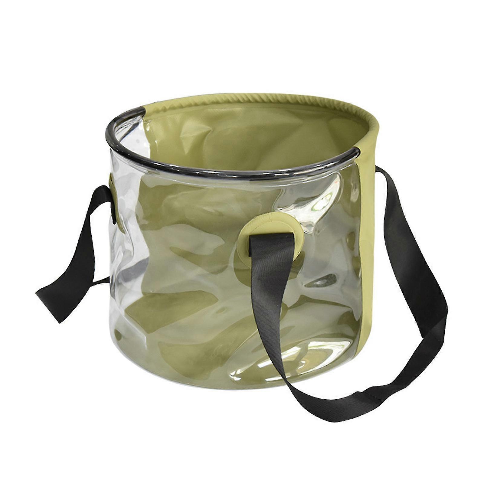 10l Collapsible Bucket Water Storage Container Folding Water Bucket Lightweight XiXi