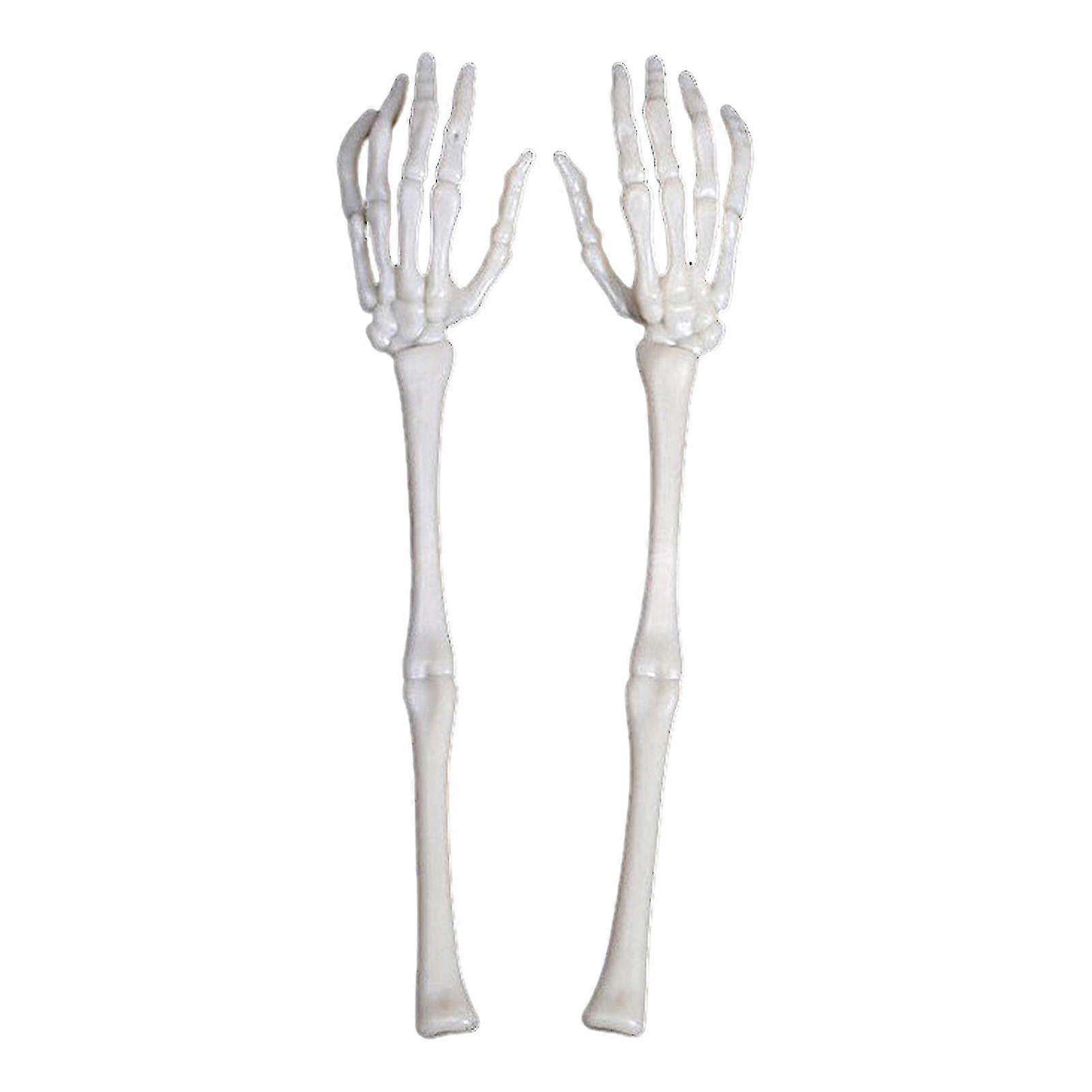 2pcs Great Skeleton Arm Stakes Plastic Arm Groundbreakers-yky