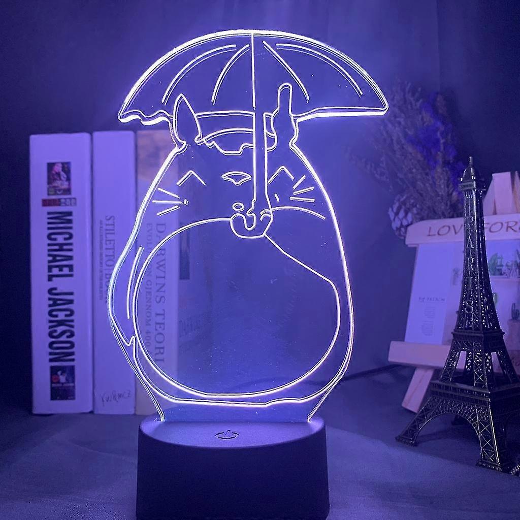 My Neighbor Totoro 3d Colorful Color Changing Decoration Night Light #1