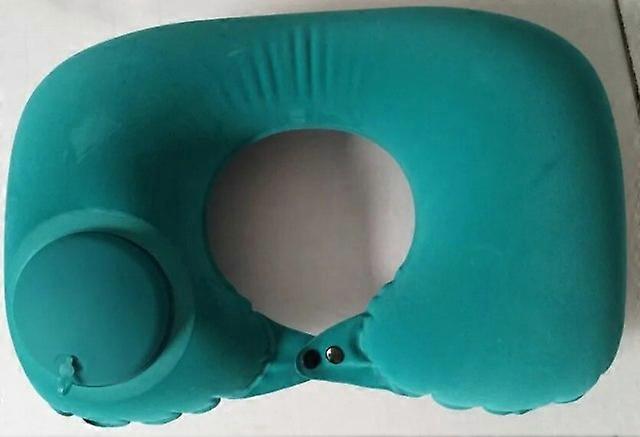 Press the Inflatable Travel Pillows Travel Outdoor U Shaped Travel Pillows Neck Travel Pillows Nap Travel Pillows Milk Silk Inflatable Travel Pillows