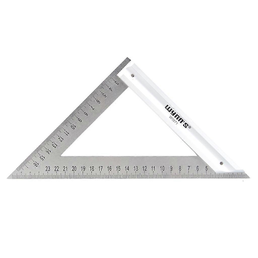 Triangle Ruler Thickening Angle Protractor Aluminum-Alloy Carpenter Measurement