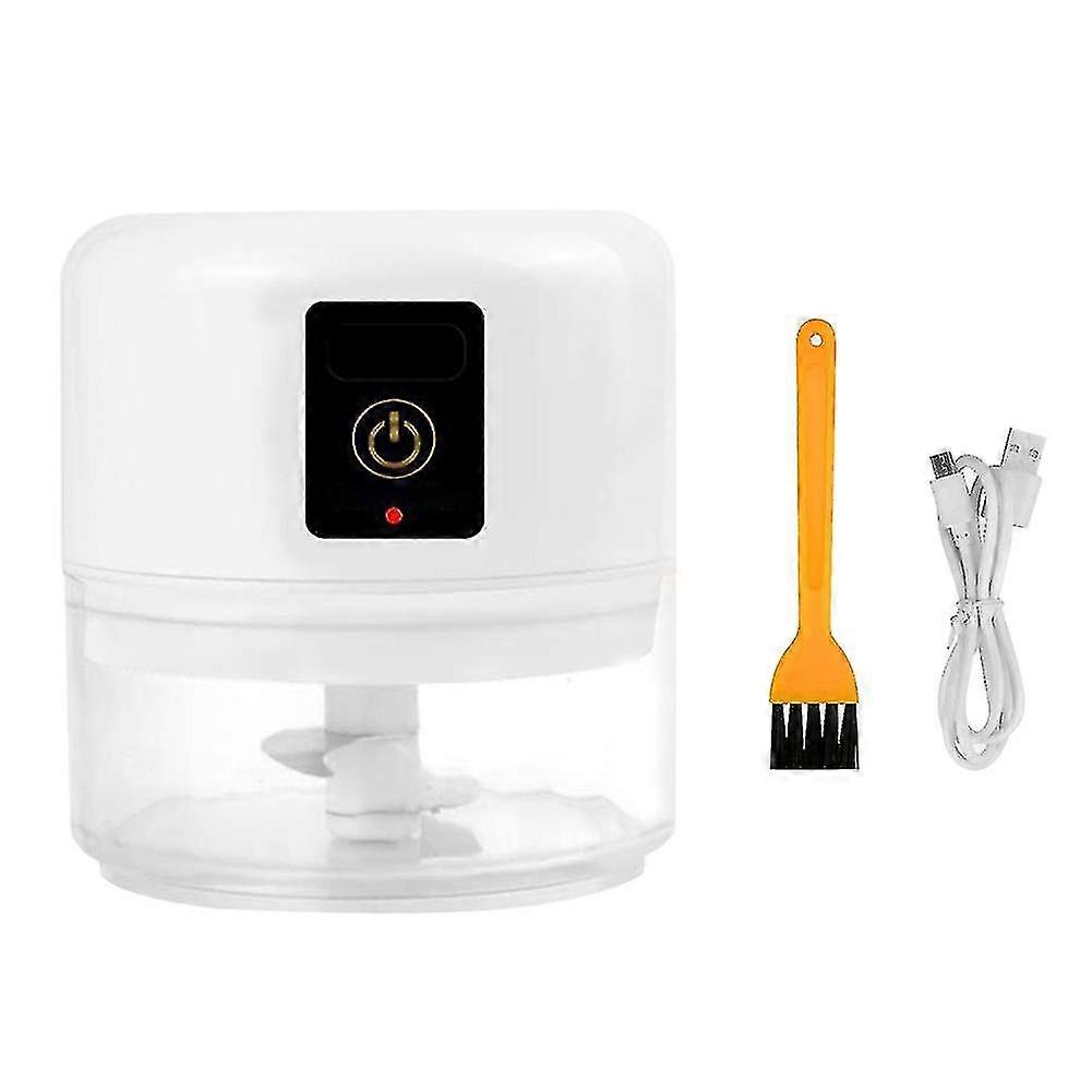 Garlic Press Mincer Garlic Slicer With Storage Container Mini Garlic Chopper Mincer With Stainless