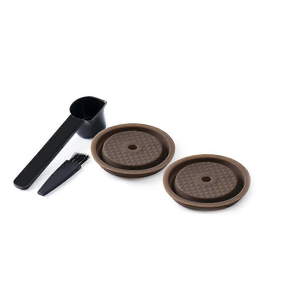 2pcs Reusable Cap For Vertuo And Vertuoline Capsules Refillable And Silicone