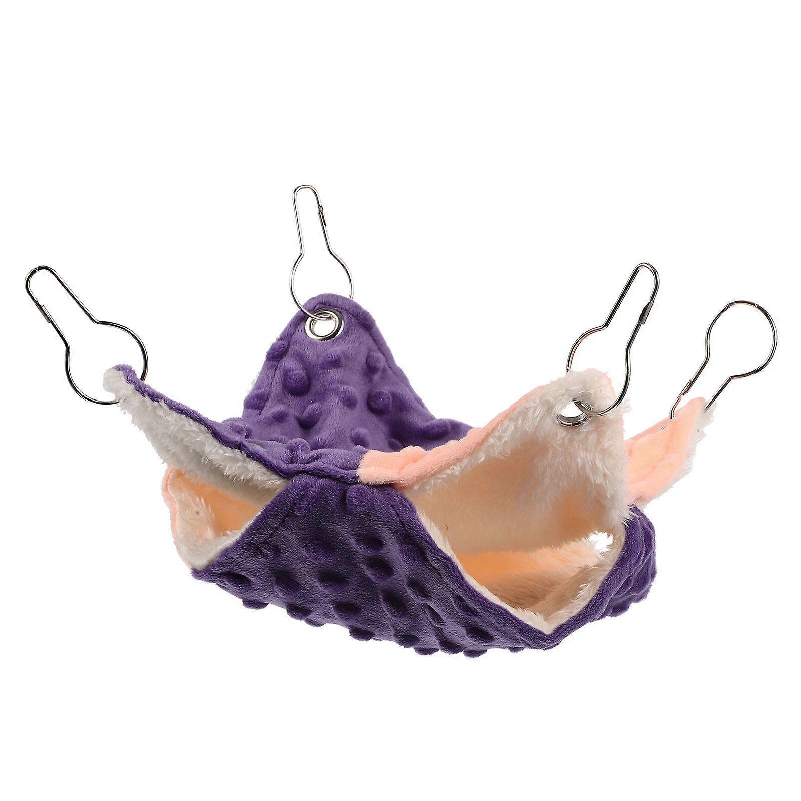 Warm Hanging Hammock Chinchilla Bed Guinea Pig Resting Hammock Hanging Hammock for Pets
