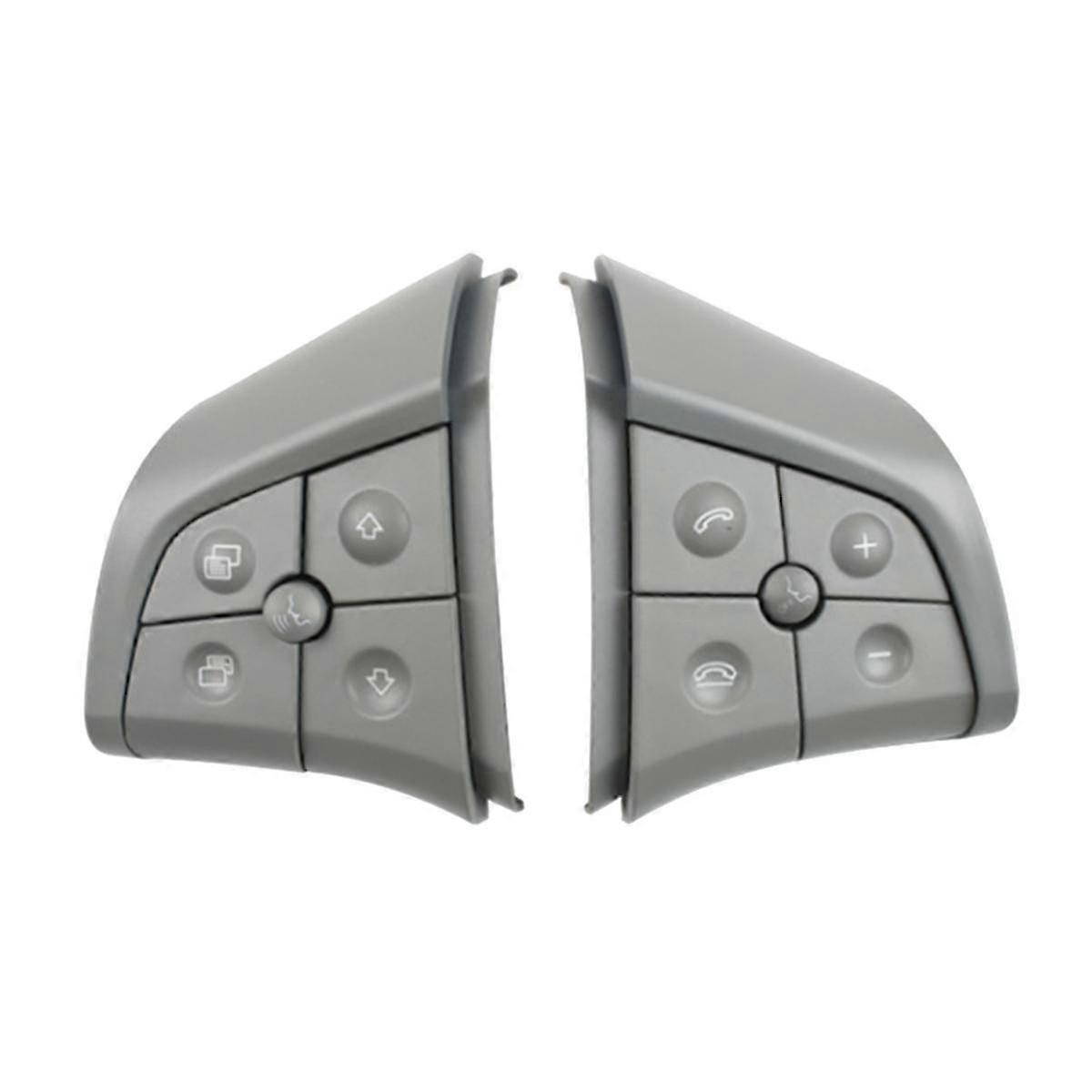 hgCar Multi-Function Steering Wheel Switch Buttons for ML R B-Class W164 W251 W245 Grey