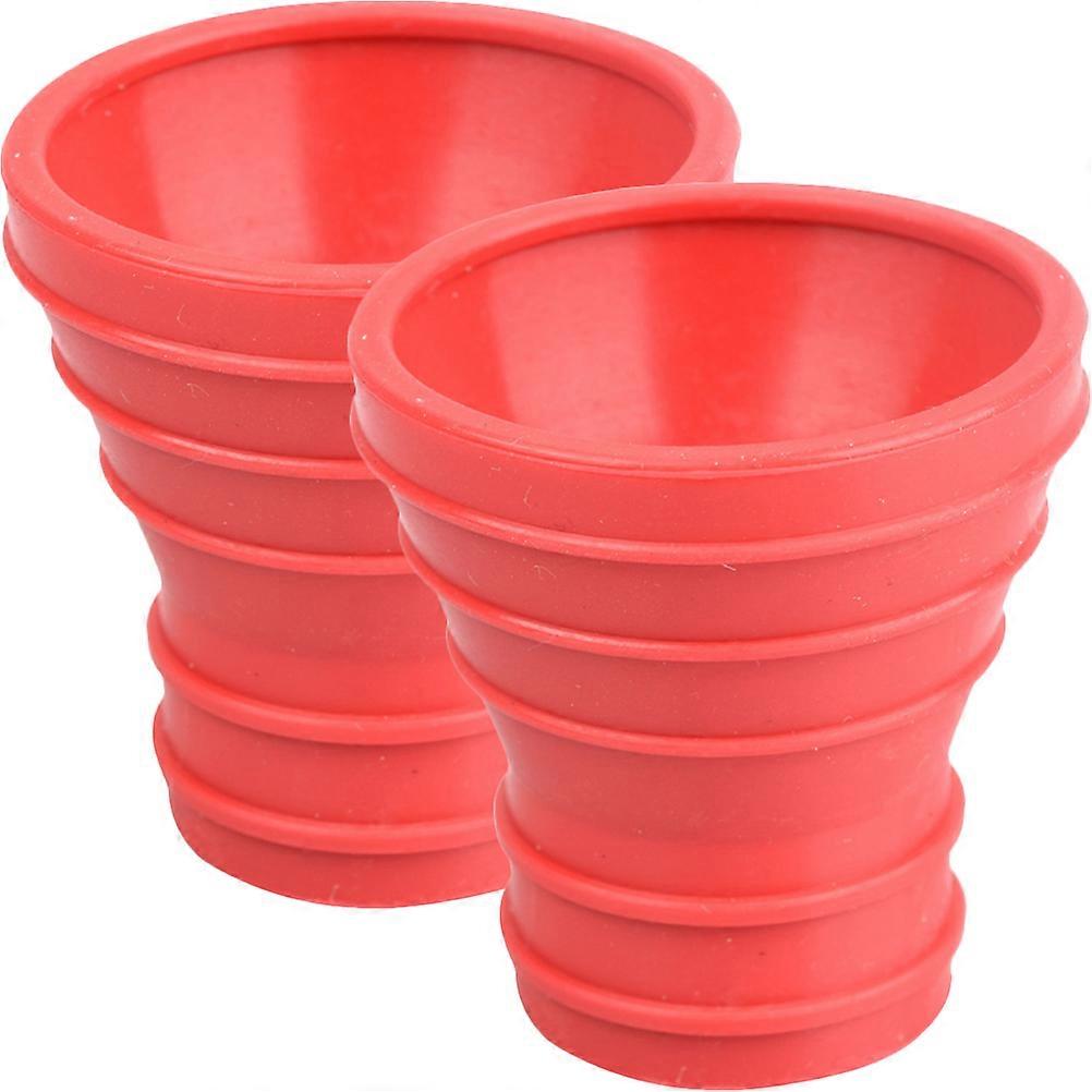 2pcs Rubber Golf Ball Suckers Replaceable Golf Grabbers Convenient Rubber Golf Ball Pick Up Tools