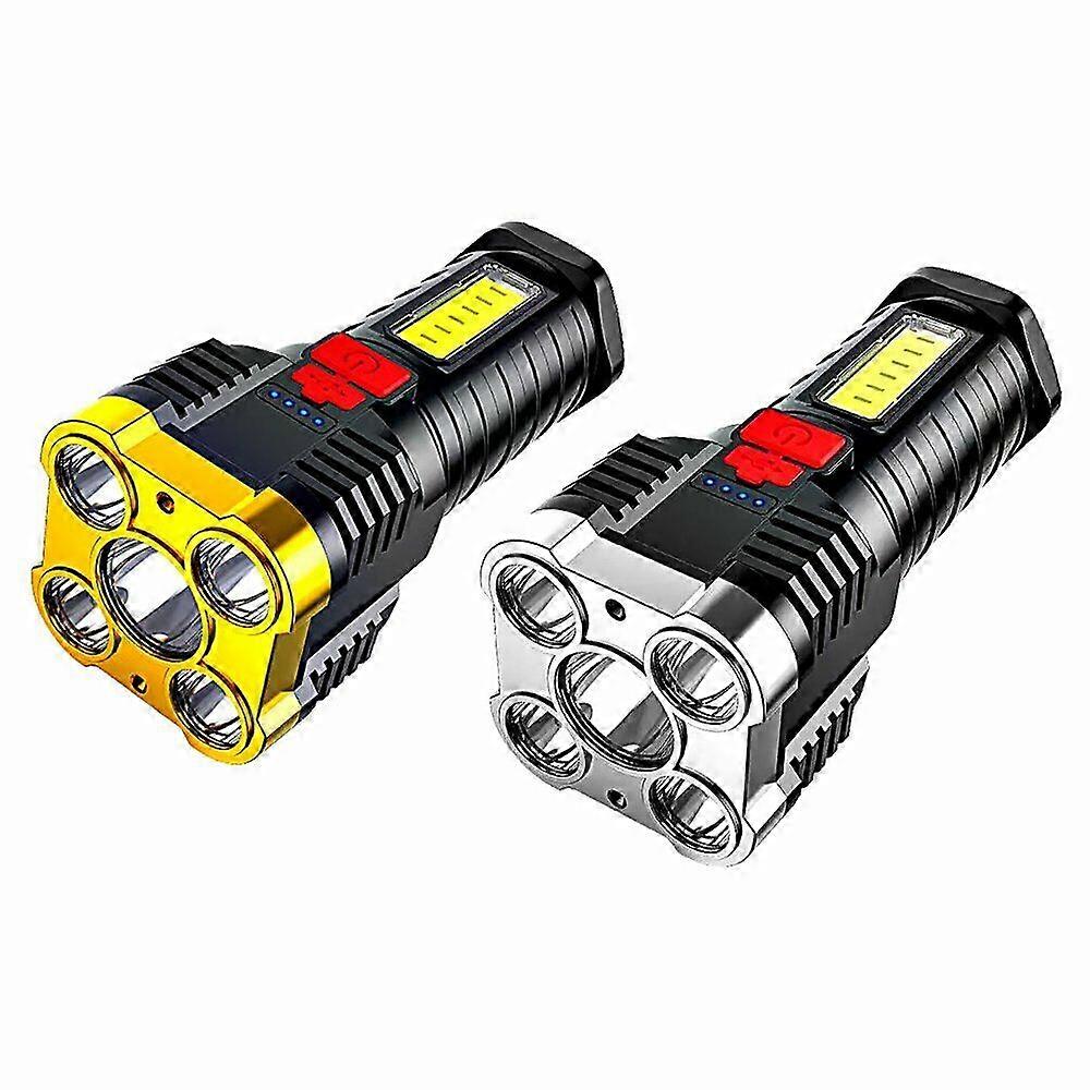 Torch Led Super Bright, Anti Explosion Led Flashlight Strong Light Rechargeable, Led Spotlight Flashlight