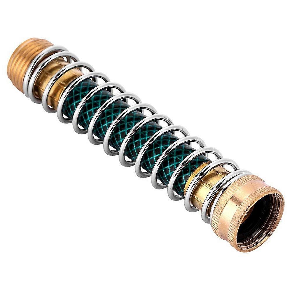 Garden Faucet Extension Hose Connector Spring Coiled Kink Irrigation Protector JIKAIX