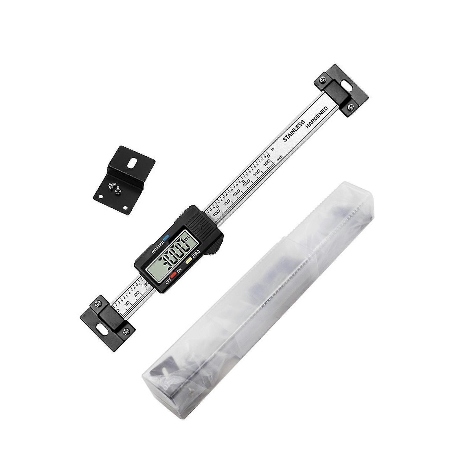 Electronic Digital Vernier Caliper Lcd Display 150mm Inch/metric Conversion