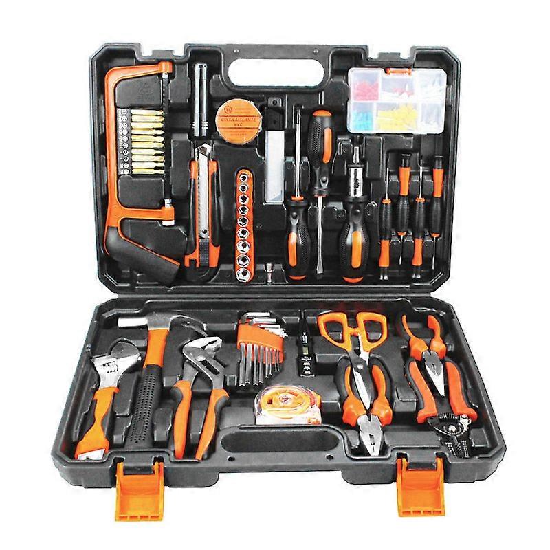 102pcs Combination household hand tool set kit accessories repair Spanner multi tool kit Herramientas