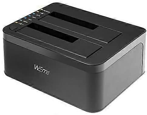 USB3.0-Dockingstation mit Offline-KlonUSB-AWEme USB 3.0 auf SATA Dual-Bay Externe Festplatten-Dockingstation mit Offline-Klon-/Duplizierfunktion